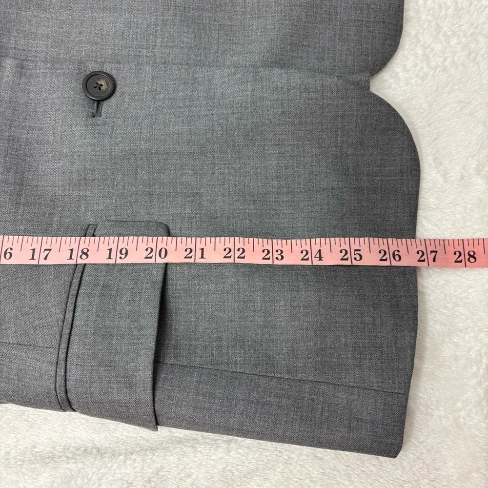 J. Crew Super 120's 100% Wool Charcoal Gray‎ Blazer size 12